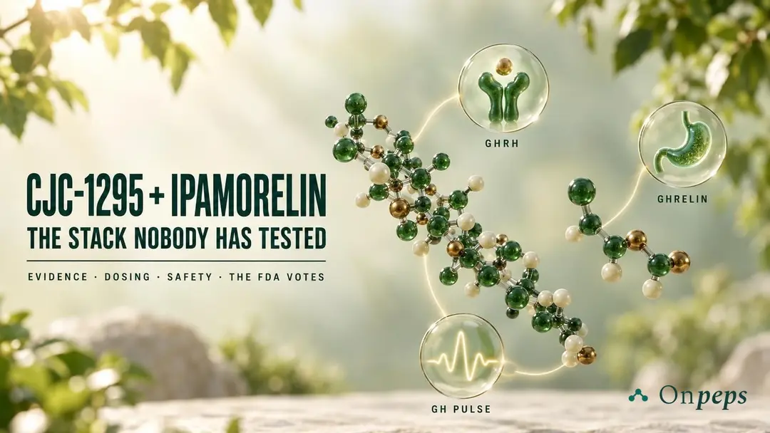 CJC-1295 + Ipamorelin FAQ: Mechanism, Dosing, Side Effects, and Legality